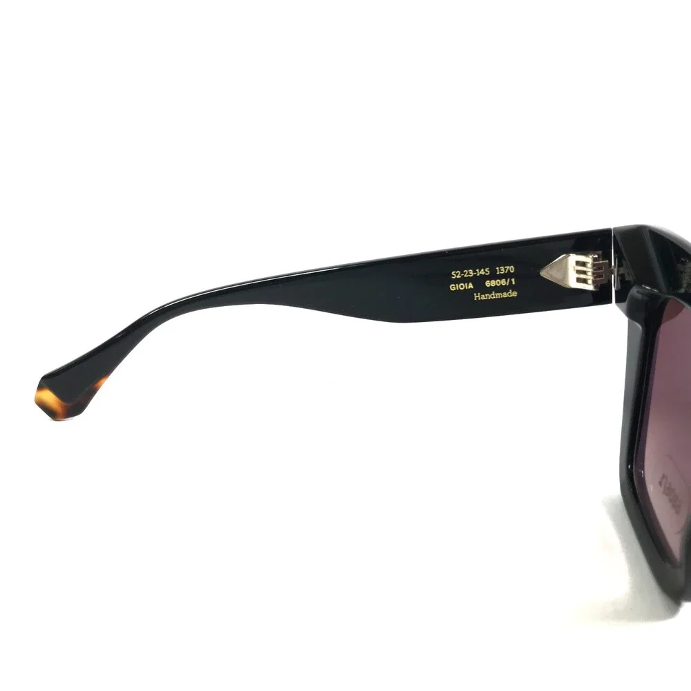 Gigi Studios Sunglasses GIOIA 6806/1 Black Butterfly Frames with Brown Gradient